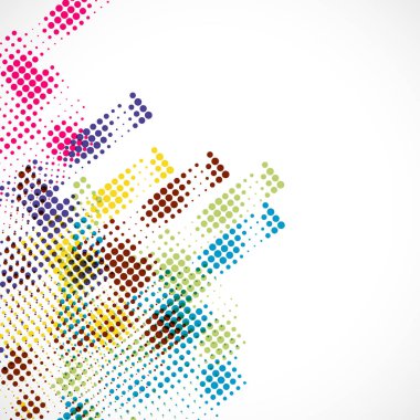 renk yarı- ton arkaplanı