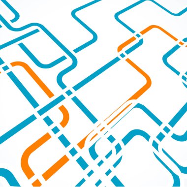 soyut mavi ve turuncu arkaplan