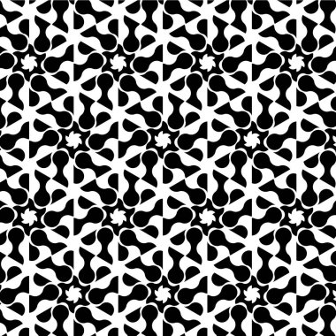 siyah ve beyaz soyut, kusursuz desen