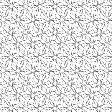 Tasarım için soyut siyah ve beyaz desen arkaplanı