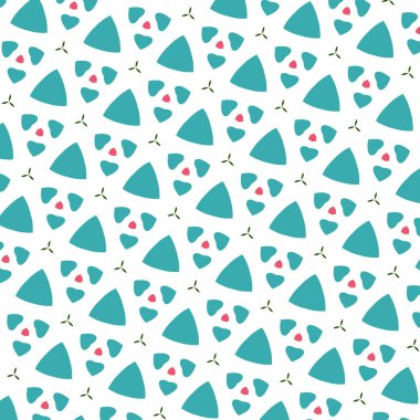 Tasarım için soyut renk çiçek deseni arkaplanı