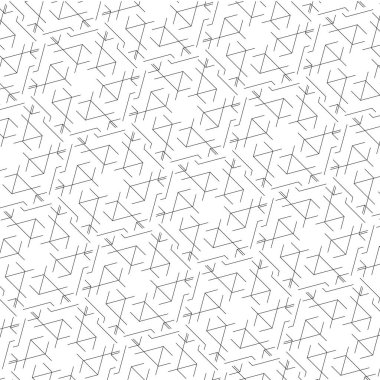 Tasarım için soyut siyah ve beyaz desen arkaplanı