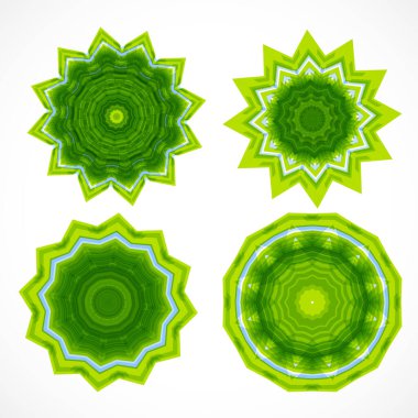 soyut yeşil arkaplan, renkli vektör