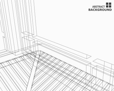 soyut mimari duvar kağıdı, dijital arkaplan