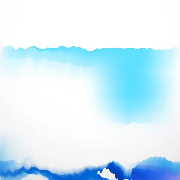 Mavi suluboya resim. Soyut çizim. suluboya arkaplan