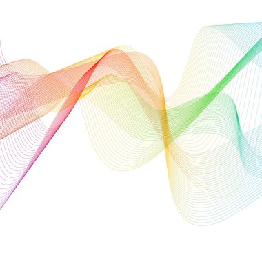 dalga soyut arkaplan. tasarım elemanı. vektör illüstrasyonu