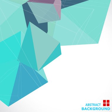 üçgen geometrik arka plan