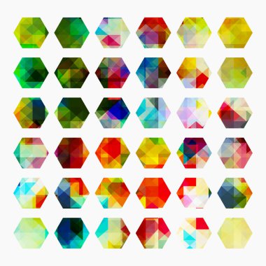 Mozaik vektör mozaiği