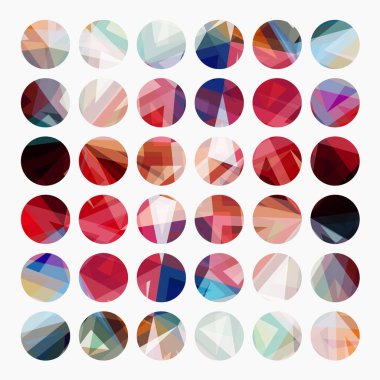 soyut geometrik desen, renkli vektör arkaplanı