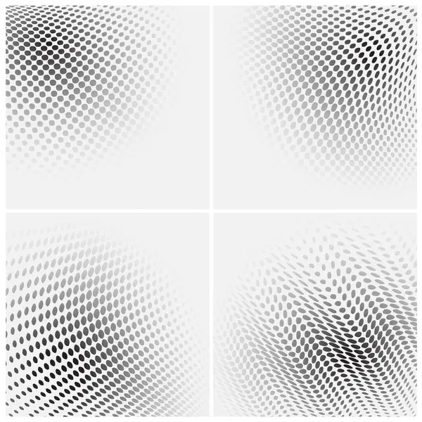 Yarım tonluk noktalı arkaplan seti.