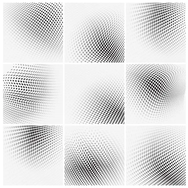 Yarım tonlu noktaların vektör kümesi