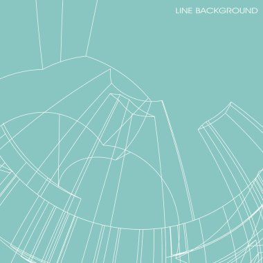 Soyut geometrik çizgi arka planı