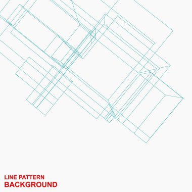 Beyaz çizgi desenli vektör soyut çizgi arkaplanı.