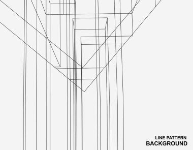 soyut geometrik çizgiler, vektör arkaplan