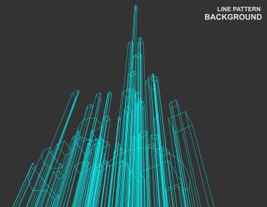 çizgi soyut arkaplan. vektör çizgisi sanatı.