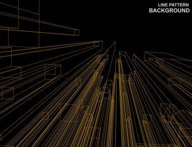 Çizgiler ve noktalarla siyah ve beyaz geometrik arkaplan.