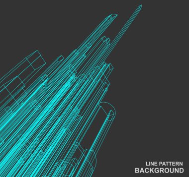 Soyut geometrik çizgiler arka plan. dinamik çizgiler ve çizgiler. vektör arkaplanı teknoloji tasarımı, doku