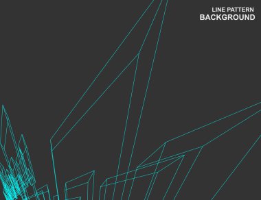 Geometrik arkaplan. Çokgen stili. Yaratıcı arka plan, noktalar... yaratıcı arka plan ve birbirine bağlı çizgiler. çokgen kavram, bilim, tıp