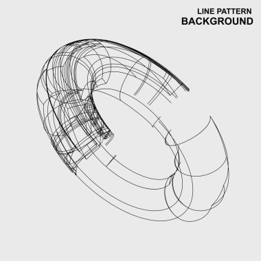 Çizgilerle soyut arkaplan.