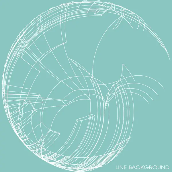 Soyut geometrik çizgiler. vektör tasarımı ögesi.