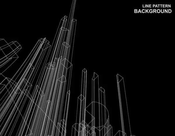 Soyut geometrik çizgiler arkaplanı