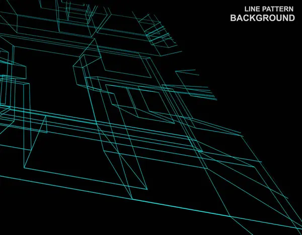 soyut mimari arkaplan, vektör illüstrasyonu