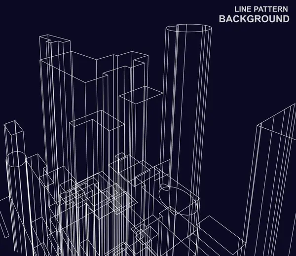 Siyah ve beyaz çizgileri olan soyut arkaplan.