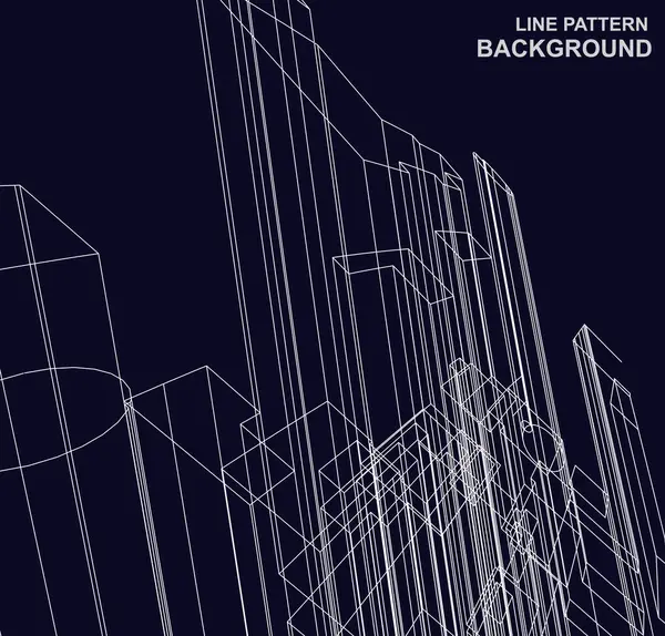 Soyut geometrik çizgiler arka plan. Modern vektör tasarımı. 10 saniye.