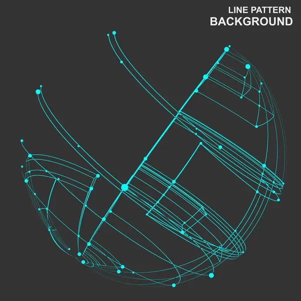 Soyut geometrik çizgi arka planı