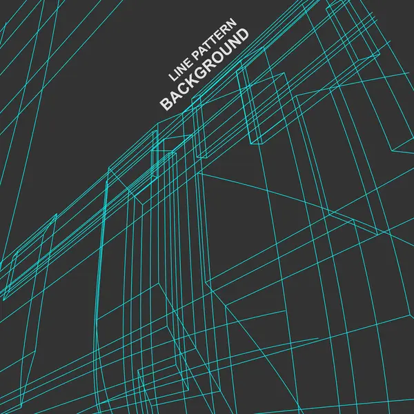 soyut çizgilerin ve doğrunun vektör arkaplanı.