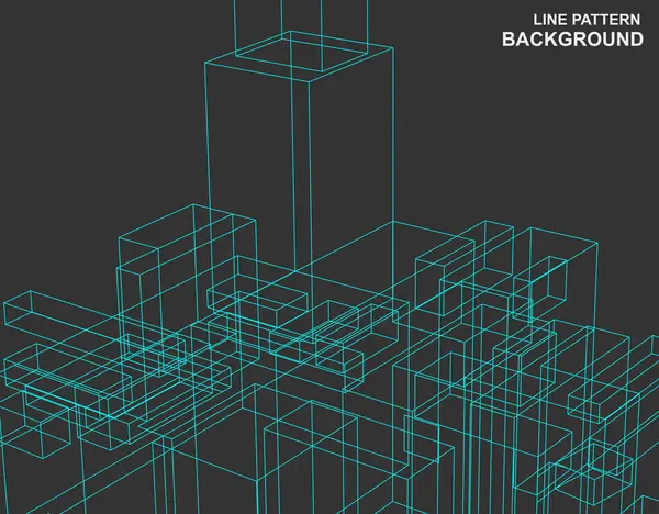 doğru çizgileri ile soyut vektör geometrik arkaplan