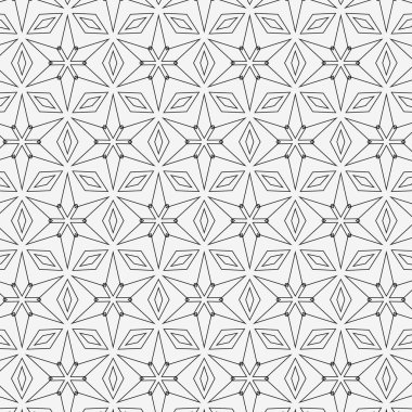 Siyah ve beyaz çizgileri olan kusursuz bir desen. vektör illüstrasyonu