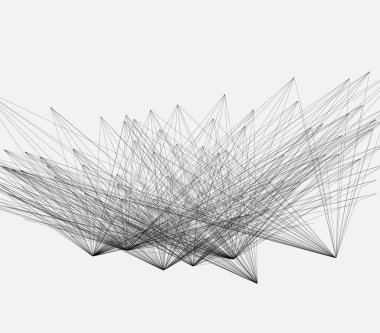 Geometrik çizgilerle arka plan