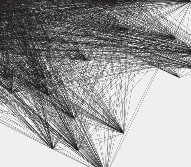 ağ çokgen çizgi arkaplanı