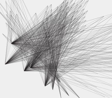 soyut çizgiler ve noktalar, vektör çizimi