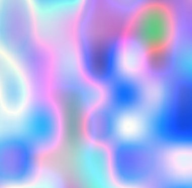 Bulanık mor holografik arkaplan.