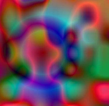 Bokeh ile soyut arkaplan