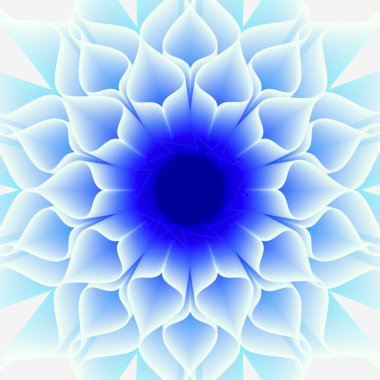 Soyut çiçek deseni, tasarımınız için yaratıcı arkaplan