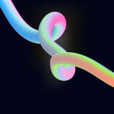 Soyut renkli tüp arka plan.