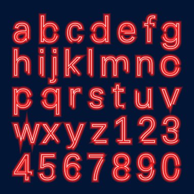 Kırmızı renk alfabesi