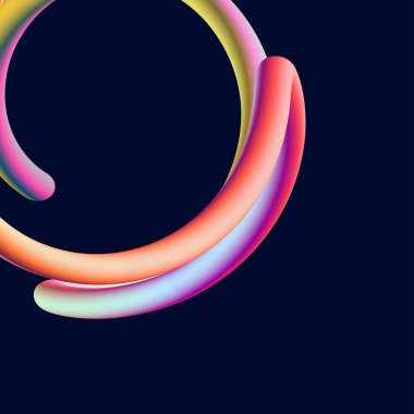 Renkli soyut arkaplanın vektör çizimi