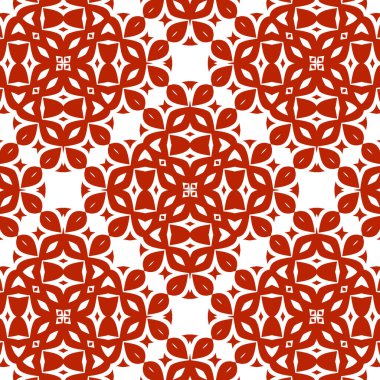 Oryantal seamless modeli. Vektör çizim