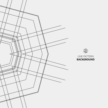geometrik ve kare elementlerle vektör arkaplanı. dizayn.