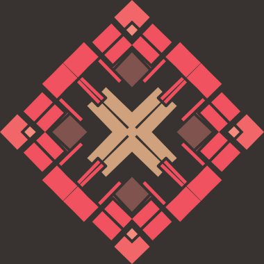 Kusursuz desen, soyut arkaplan, modern illüstrasyon vektör duvar kağıdı