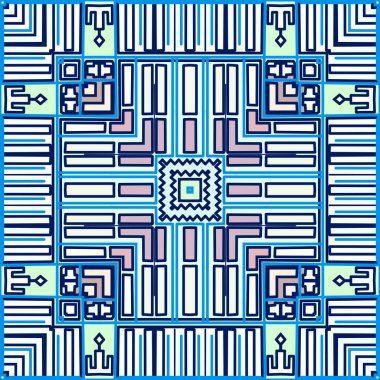 Parmak izli, kusursuz etnik boho deseni. arka plan tekrarlanıyor. Kumaş tasarımı, duvar kağıdı.
