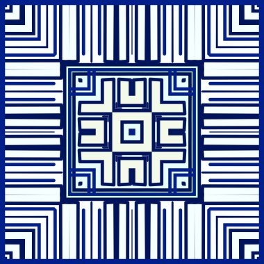 Soyut Geometrik Desen, Dijital Duvar Kağıdı