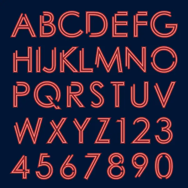 Alfabe harfleri. vektör illüstrasyonu