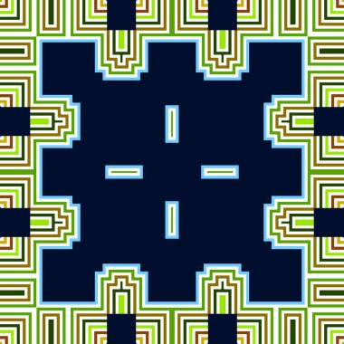 vektörsüz soyut desen