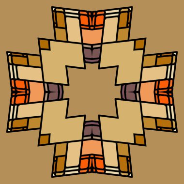 Vektör çizimi. Geometrik desen arkaplanı.