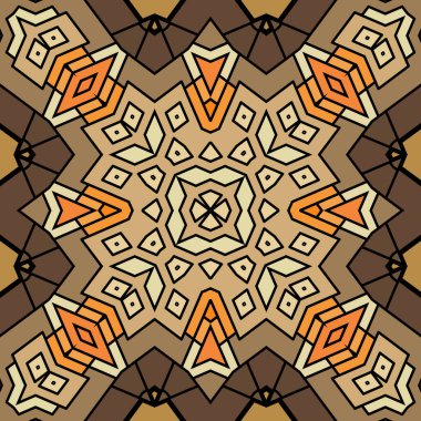 Soyut geometrik desenli kusursuz geometrik arkaplan. vektör illüstrasyonu